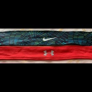 Nike tie headbands